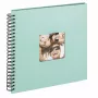 Álbum de fotografias Walther Fun SA-110-A menta 50 folhas encadernação em espiral