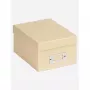 Caixa de arrumação Walther FB-115-H retangular papel creme