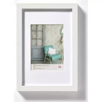 Moldura individual Walther Design EA040W branco
