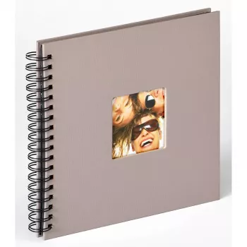 Álbum de fotografias Walther Design Fun cinzento 40 folhas S