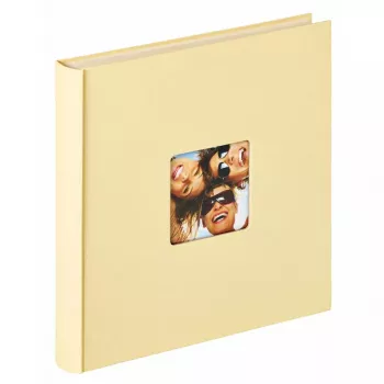 Álbum de fotografias Walther Design Fun moldura creme XL 50 folhas