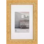 Moldura Walther Barock 20x30 cm, madeira com acabamento dourado