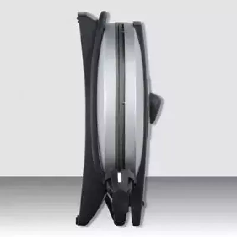 Máquina de waffles Cloer 1629 5 waffles 930 W preto metálico