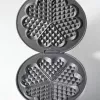 Máquina de waffles Cloer 1629 5 waffles 930 W preto metálico