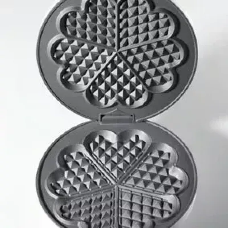 Máquina de waffles Cloer 1629 5 waffles 930 W preto metálico
