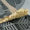 Máquina de waffles Cloer 1629 5 waffles 930 W preto metálico