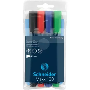 Marcador permanente Schneider Maxx 130, 1-3 mm, várias cores