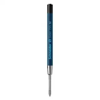 Caneta Schneider Slider 755 médio preto