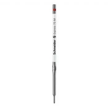 Recarga de esferográfica Schneider Express 75, médio, vermelho, 10 unidades (50-7512)