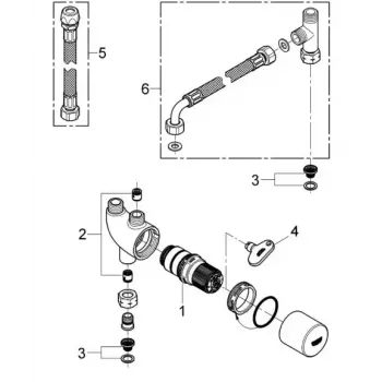 Termostato GROHE 34487000 cromado