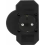 Extensão elétrica REV 3 tomadas com proteção contra sobretensão, modelo 0020070512, preto