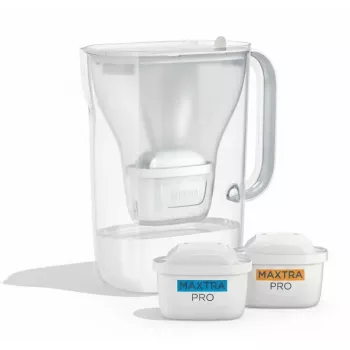 Filtro de água de mesa Brita Style Essential 2,4 l transparente branco