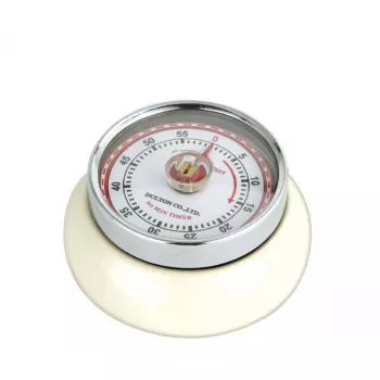 Relógio de cozinha mecânico Zassenhaus Speed Cream
