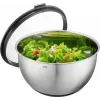 Tigela de mistura GEFU MUOVO 24 cm, aço inoxidável (Inox)