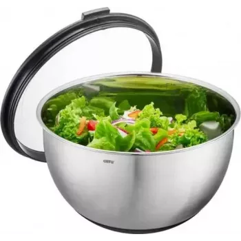 Tigela de mistura GEFU MUOVO 24 cm, aço inoxidável (Inox)