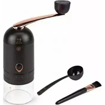 Moinho de café PEUGEOT L'arbre à café 20 cm corpo em borossilicato ABS moinho manual