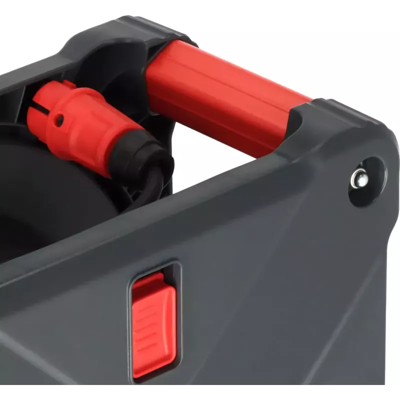 Régua de tomadas Brennenstuhl KA 5100 5 tomadas AC 50 m preto vermelho prateado