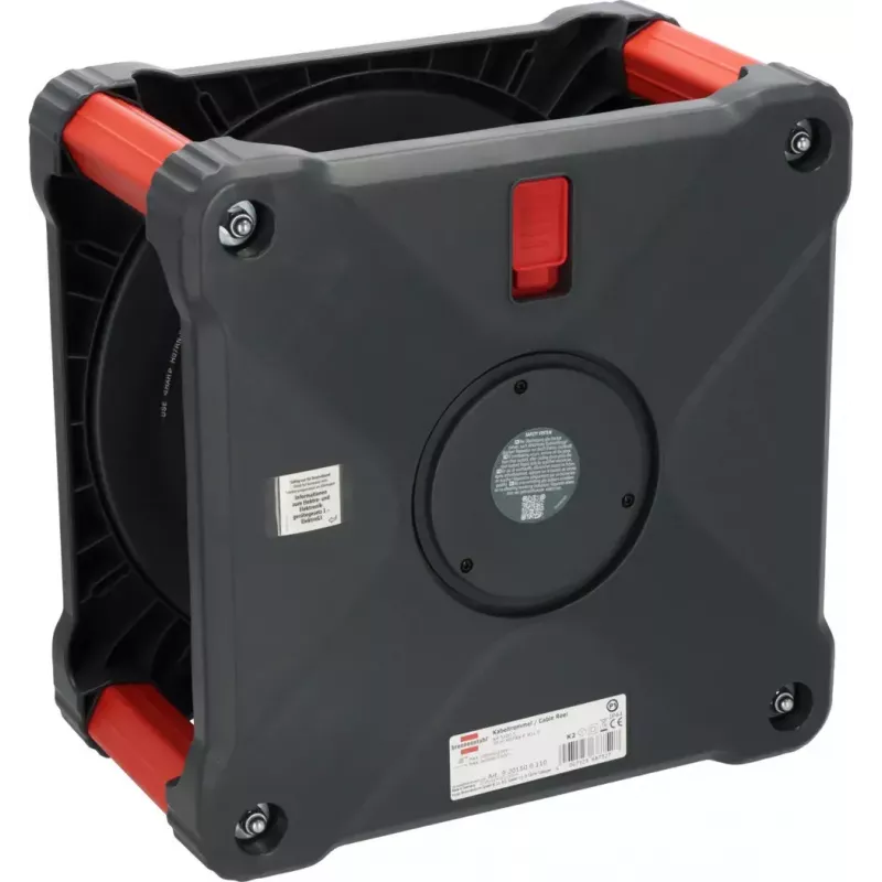 Régua de tomadas Brennenstuhl KA 5100 5 tomadas AC 50 m preto vermelho prateado