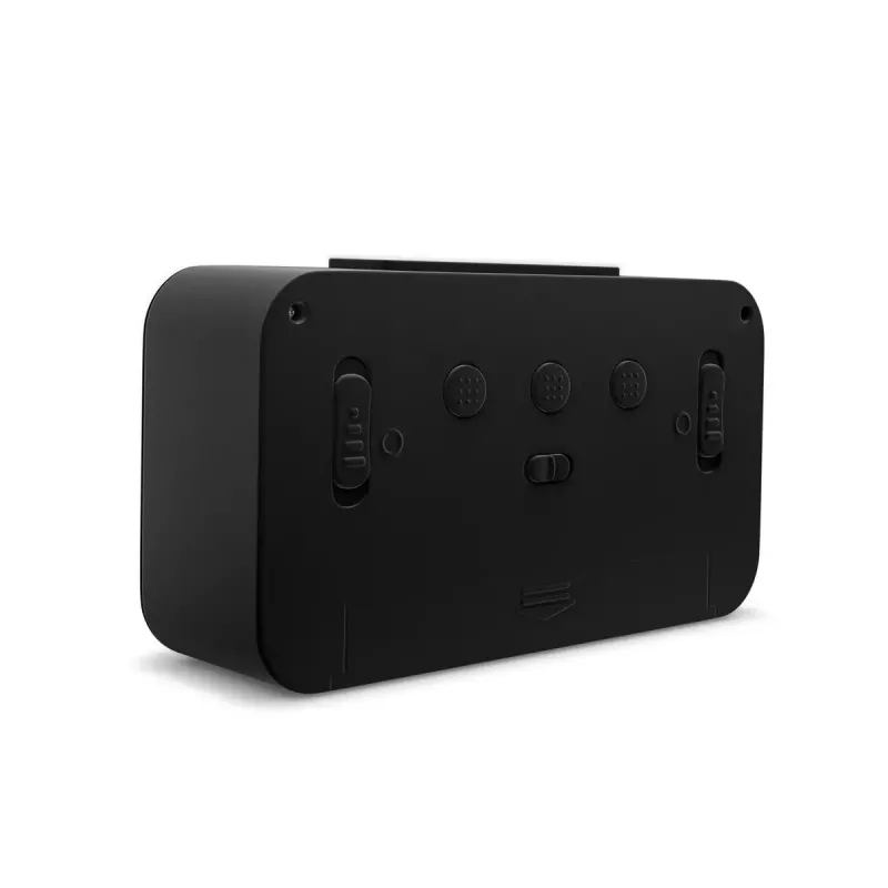 Despertador de quartzo Mebus 42435 preto