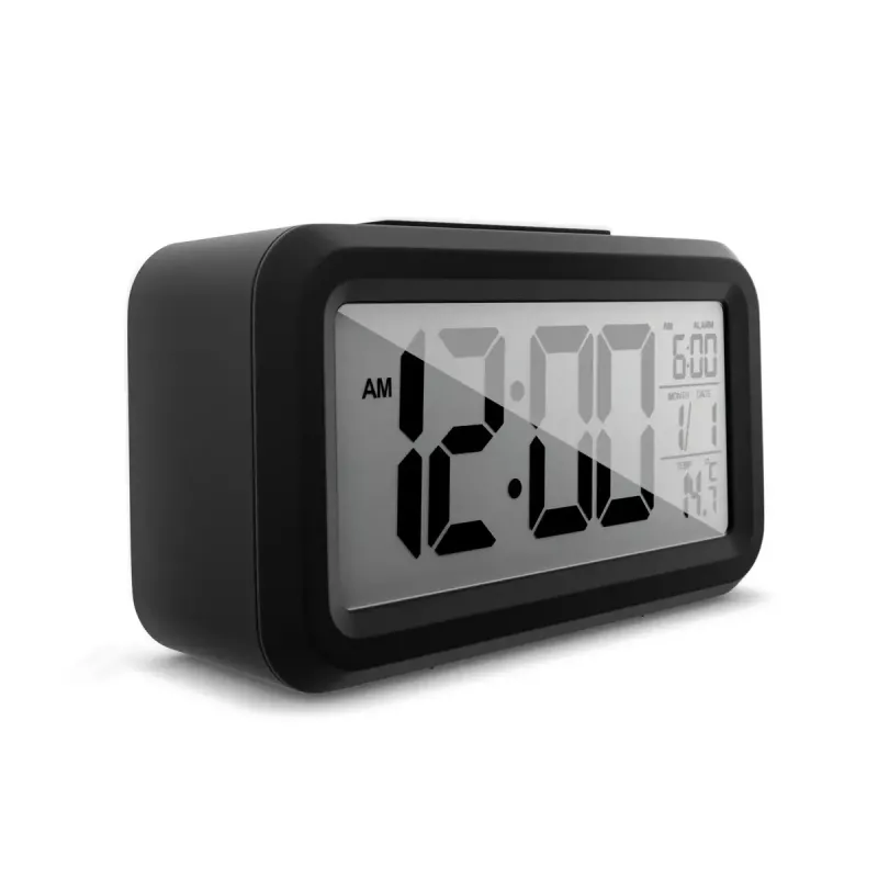 Despertador de quartzo Mebus 42435 preto