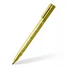 Staedtler 8323-S BK2 marcador metálico, ponta redonda 1-2 mm, dourado/prateado, pack de 2