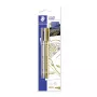 Staedtler 8323-S BK2 marcador metálico, ponta redonda 1-2 mm, dourado/prateado, pack de 2