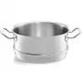Panela a vapor Fissler 084-788-24-000/0 aço inoxidável 24 cm