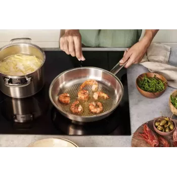 Conjunto de frigideiras Fissler 084-378-03-000/0 aço inoxidável 3 unid.