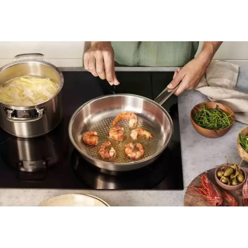 Conjunto de frigideiras Fissler 084-378-03-000/0 aço inoxidável 3 unid.