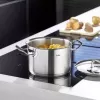 Conjunto de frigideiras Fissler 084-378-03-000/0 aço inoxidável 3 unid.
