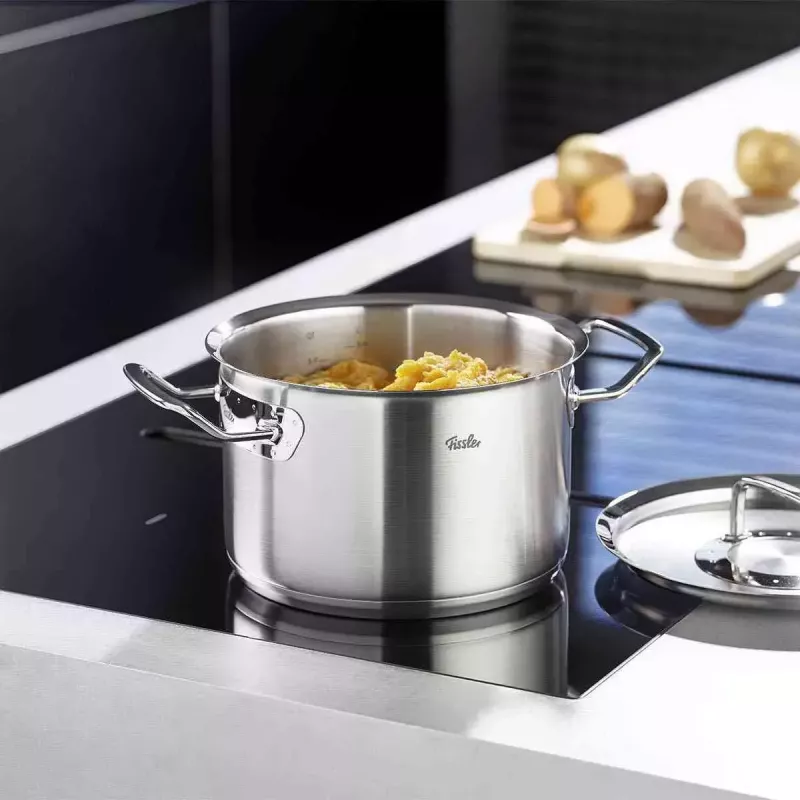 Conjunto de frigideiras Fissler 084-378-03-000/0 aço inoxidável 3 unid.