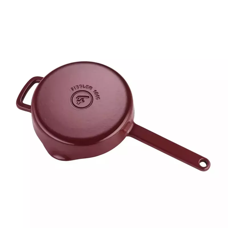 Frigideira multiusos Fissler Moments Collection redonda 24 cm vermelha