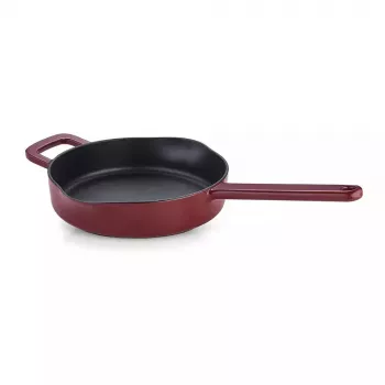 Frigideira multiusos Fissler Moments Collection redonda 24 cm vermelha