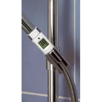 Termómetro de banho TFA-Dostmann 30.1046 0 - 69 °C LCD branco