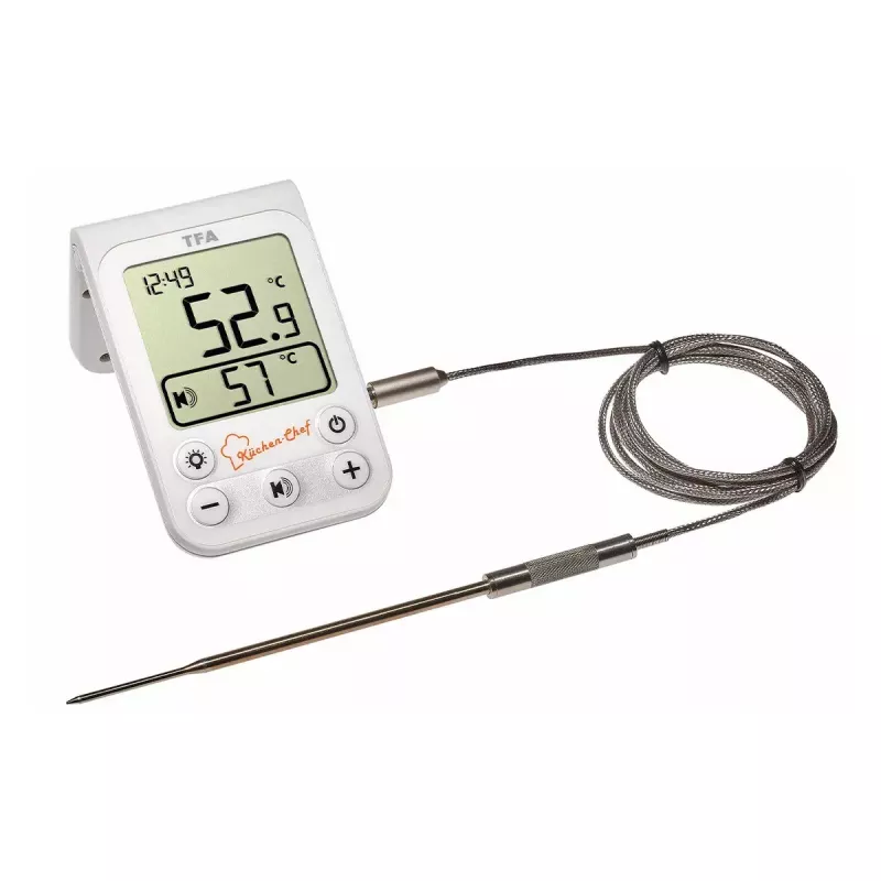 Termómetro alimentar TFA-Dostmann KÜCHEN-CHEF -20 a 300 °C digital