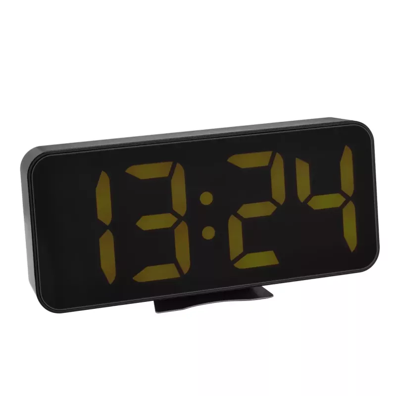 Despertador digital TFA-Dostmann 60.2027.01 preto LED pilha
