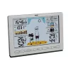 TFA-Dostmann Meteo Jack prateado termómetro higrómetro barómetro interior/exterior
