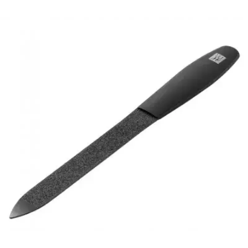 Lima de unhas ZWILLING 47201-401-0 preta aço inoxidável 130 mm