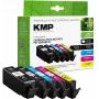 Multipack de tinteiros KMP compatível com Canon PGI-550/CLI-551 XL – conjunto multipack