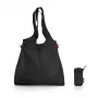 Saco de transporte Reisenthel mini maxi shopper L preto poliéster 22L