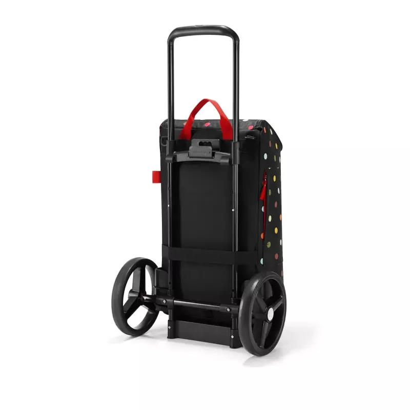 Reisenthel Citycruiser preto carrinho de compras 20 kg de carga 2 rodas