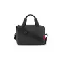 Mala de ombro Reisenthel coolerbag to-go poliéster reciclado preto 3L