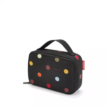 Recipiente térmico Reisenthel Thermocase Dots 1,5 L preto alumínio poliéster