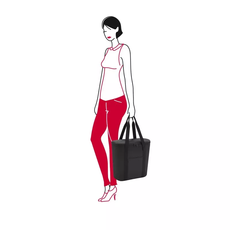 Recipiente térmico Reisenthel Thermoshopper 15 L preto poliéster