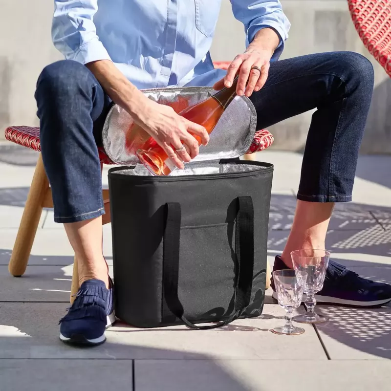 Recipiente térmico Reisenthel Thermoshopper 15 L preto poliéster