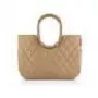 Saco de transporte Reisenthel loopshopper L castanho alumínio 25L 460mm
