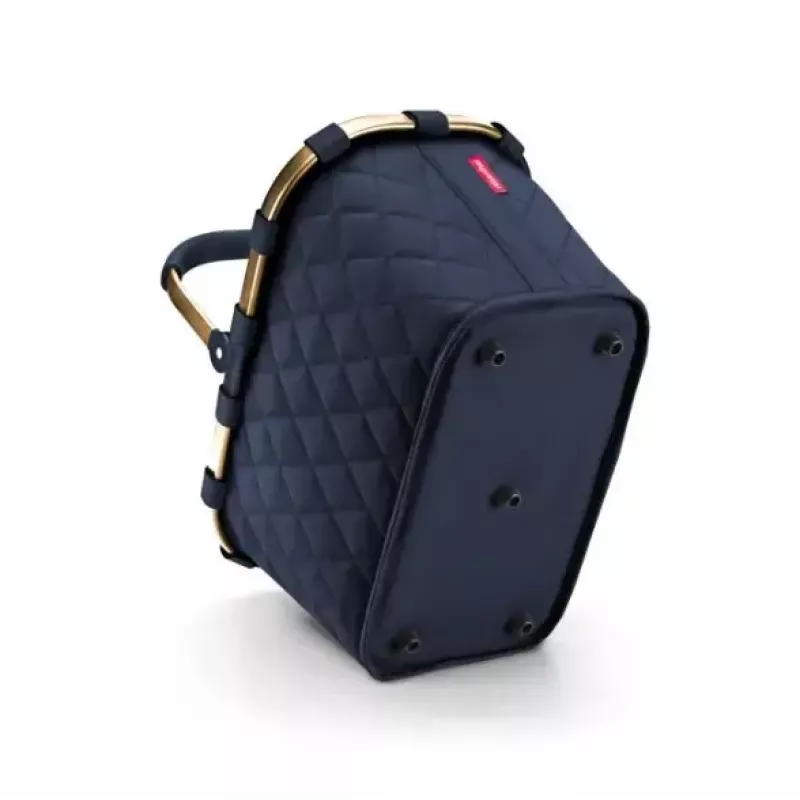 Cesto de compras Reisenthel carrybag dourado 22L plástico reciclado