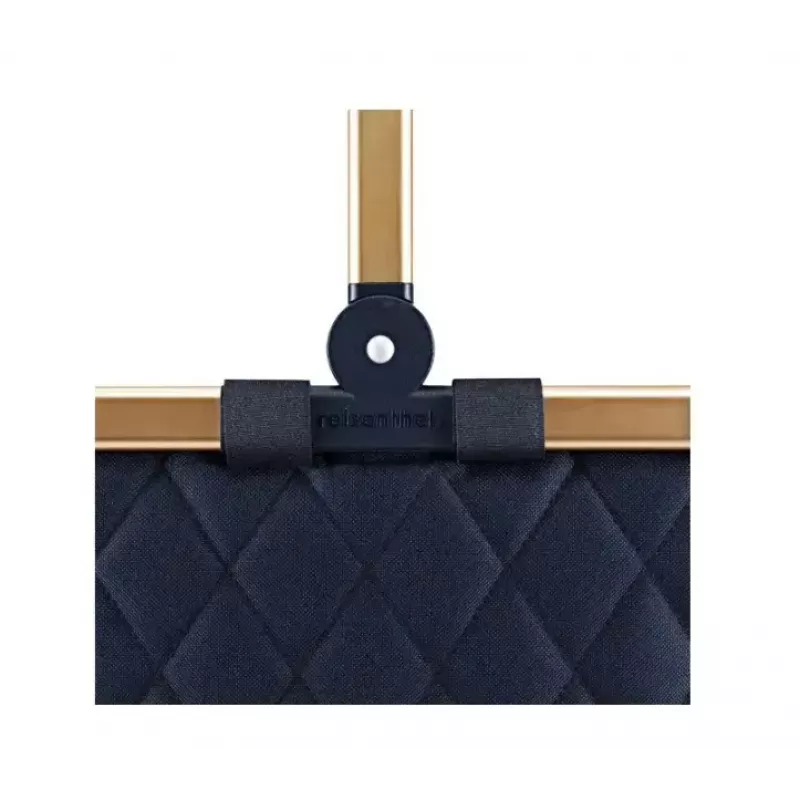Cesto de compras Reisenthel carrybag dourado 22L plástico reciclado