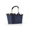 Cesto de compras Reisenthel carrybag dourado 22L plástico reciclado