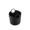 Cesto Reisenthel loophome S preto alumínio poliéster 420x420x400mm